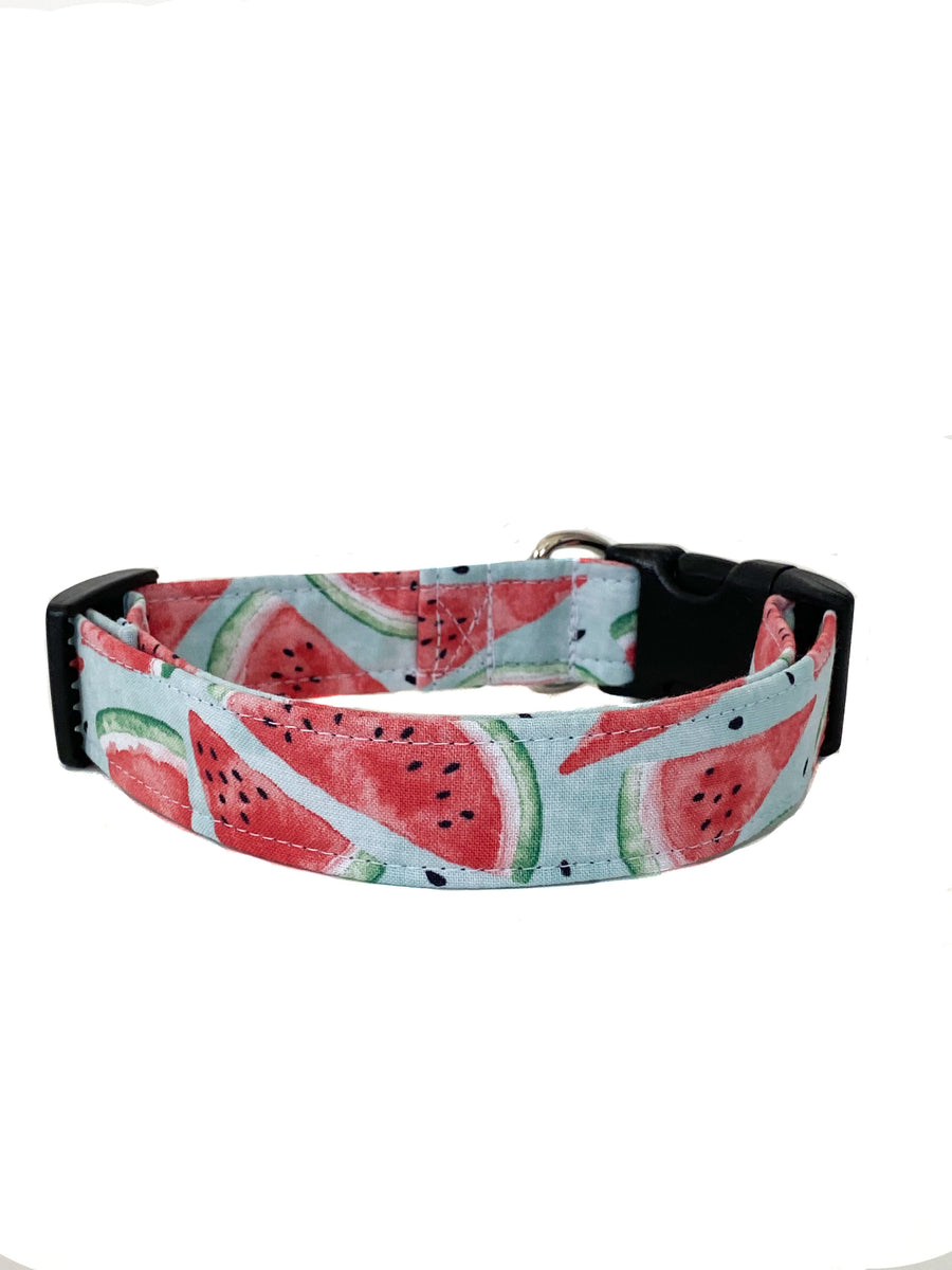 Watermelon Slices Dog Collar
