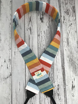 Retro Stripe Camera Strap