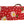 Daisies in Red Dog Collar - Collars by Design