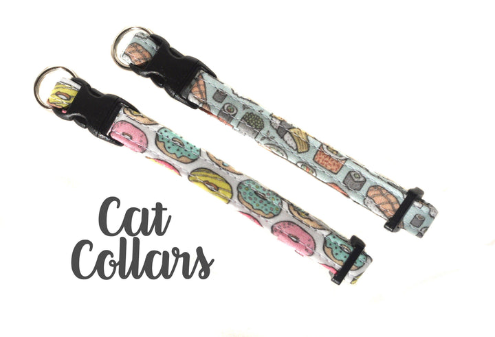 Cat Collar - Your Choice of Fabric and Size - Collars by Design