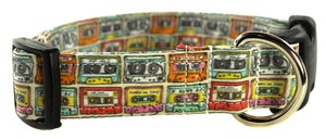 Mix Tape Dog Collar - Collars by Design