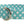 Aqua and White Polka Dot Dog Collar - Collars by Design