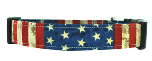 Stars and Stripes Patriotic Dog Collar - Collars by Design