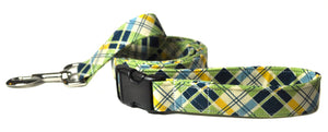 Adjustable Handle Leash to Match Your Collar - Your Choice of Fabric and Size - Collars by Design