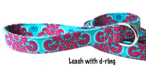 Custom Leash to Match Your Collar - Your Choice of Fabric and Size - Collars by Design