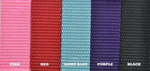 Nylon Traffic Leash - Your Choice of Color and Length - Collars by Design